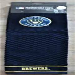 MLB Embroidered Tri-fold Golf Towel - Milwaukee Brewers