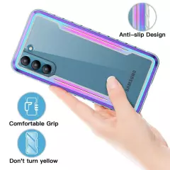 Re-Define Shield Shockproof Heavy Duty Cover for Samsung S22 Plus-Iridescent