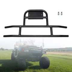 Black Front Bumper Brush Guard For 1981-Up DS Models Club Car Golf Cart