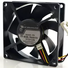 NEW Panasonic FBA08A12U 8025 12V 0.36A 8cm High air volume cooling fan 3pin