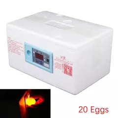 20 Egg Incubator Chicken Quail Hatcher Automatic Incubators for Hatching Eggs