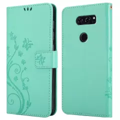 Case for LG V30 / V30+ / V30S / V30S+ Phone Cover Protection Flower Book Wallet