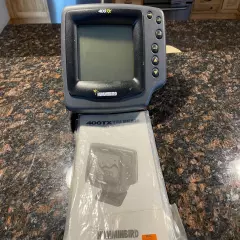 Hummingbird Wide View Fish Finder Head Unit Only For Parts Or Repair Only Used