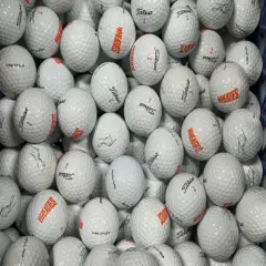 12 Titleist Tiger Woods Wheaties Logo Used Golf Balls