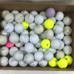 100 Titleist, Callaway, TaylorMade, Top Flite, And More Used Golf Balls