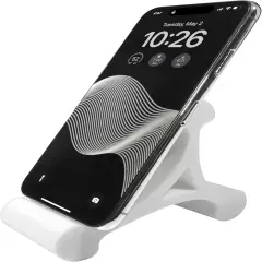 Skalene Phone Stand - 100% Silicone Rubber, Adjustable Phone Holder, Prop, Rest 