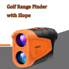 BOBLOV 650 Yards Slope Golf Range Finder with Speed 6X Magnification Flag Lock