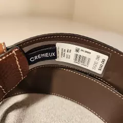 Cremieux Brown Leather Belt Size 36