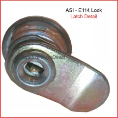 ASI - E114 Cam Lock Set "#10-L-001" - (6/pack.)