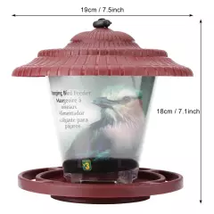 Bird Supplies Bird Food Container Bird Feeding Safe Hanging For Outdoor Birds HD