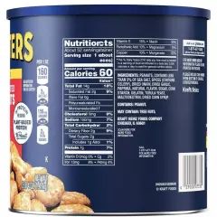 Planters Salted Dry Roasted Peanuts Canister (52 oz.) SHIPPING THE SAME DAY