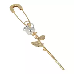 AMBUSH Unisex-Adult Rose Charm Single Earring