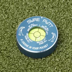 Sure Putt Pro Golf Putting Aid - Blue - Read Greens & Lower Your Scores!