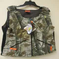 NEW SHE SAFARI OUTDOORS APPAREL C4 WOMENS HUNTING VEST REALTREE AP CAMO