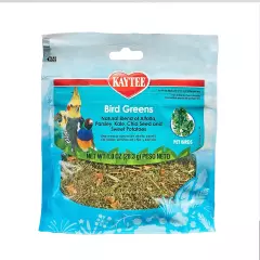 Kaytee Bird Greens Treat for All Pet Birds, 1 Oz