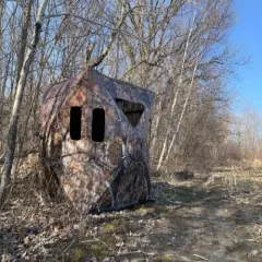 THUNDERBAY Hidden Threat See Through Hunting Blind 3 Person Hunting Tent