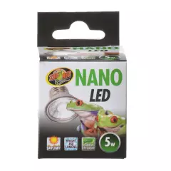 Zoo Med Nano LED Daylight Lamp for Amphibians and Reptiles, 5 watt