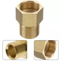 M22 22mm Female Thread to 14mm male Metric Adapter Pressure Washer Adapter Brass