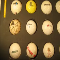 42 Vintage Advertising GOLF BALLS PINNACLE TITLEIST EDGE PROSTAFF PRECEPT [Y113]