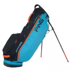 NEW 2021 PING HOOFER LITE CARRY BAG BRIGHT BLUE/BLACK/ORANGE