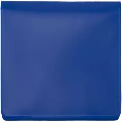 Royal Blue Vinyl Checkbook Cover, Top Tear Personal Vinyl Checkbook Cover