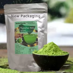 250g (8.8oz) 100% Pure Matcha Green Tea Powder Organically Grown Japanese nonGMO