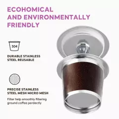 1 Reusable K Cup Coffee Filters Stainless Steel For Keurig K-COMPACT K-MINI PLUS