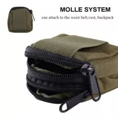 Tactical Waist Bag Outdoor Molle Pouch EDC Pack Key Coin Bag Purse Fanny Pack