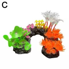 Simulated Silicone Coral Fish Tank Landscape Decoration V8N8