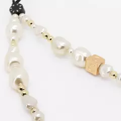 Phone Strap Charm - Classic Pearl