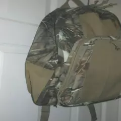 Mossy Oak Camo Backpack w/Padded Straps w/Netted Side 2 Compartments