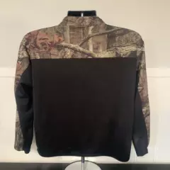 MOSSY OAK - Breakup Infinity Long Sleeve pull over shirt w/zip collar Camo print