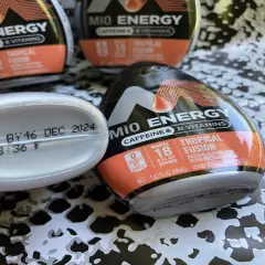 Mio Energy Caffeine & B Vitamins Tropical Fusion Liquid Water Enhancer X4