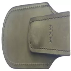 MKM Pocket Leather Sheath Green Constuction MK PLSM01-GR