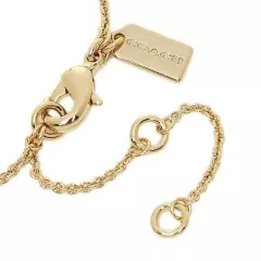 Coach Pave C Gold Necklace