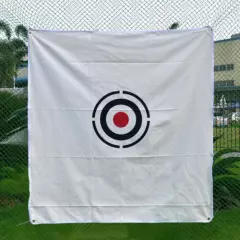 Foldable Golf Hitting Cage Beginner Practice Training Target with Sponge sleeve