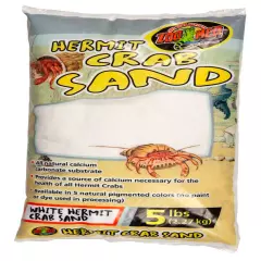 Zoo Med White Hermit Crab Sand, 5 lb