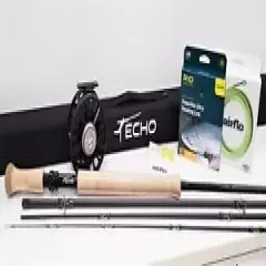 Echo Compact Spey 6120-4 Complete Kit - 12' - 6wt - 4pc Outfit - Free Fly Line