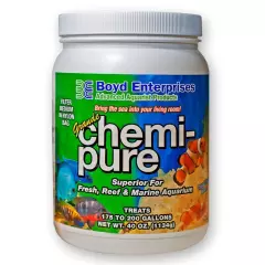 Boyd Enterprises Chemi Pure Grande 40 oz Aquarium Carbon / Resin Filter Media