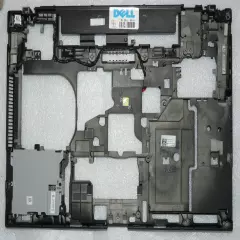 NEW GENUINE DELL PRECISION M4500 BOTTOM BASE COVER W/ DC SOCKET JACK KY9NP KWD8P