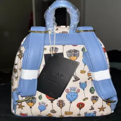 LOUNGEFLY DISNEY PIXAR BALLOONS AOP MINI BACKPACK~ WITH TAGS~ BRAND NEW~