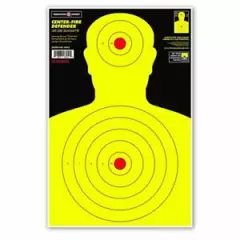 Thompson Target | Center-Fire Life Size 12.5"x19" Human Silhouette Targets