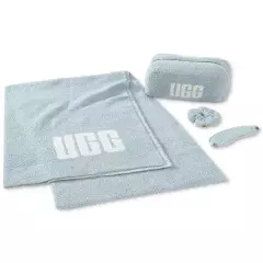 UGG Bode Travel Set Cozy & Portable with Blanket, Eye Mask, Scrunchie & Bag