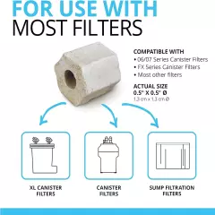 Fluval Pre-Filter Media, Mechanical Filter Media for Aquariums, Ceramic 750 g