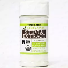 Trader Joe's Pure Organic Stevia Extract Powder SEALED, NEW