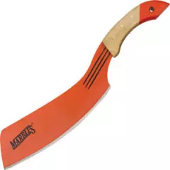 MRPAR20 Marbles Parang 20" Over 13.75" Carbon Steel Parang Blade Orange Coat