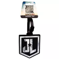 Justice League Movie Logo Luggage Tag Ikon Collectables Backpack Clip