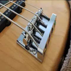 Precision-Machined Brass Hi Mass Bass Bridge