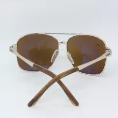  VUARNET 2220 ORB RARE LARGE PURE BROWN MINERAL SUNGLASSES PX 2000