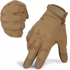 Tactical Airsoft Shooting Gloves Touch Screen Full Finger Water Resistant Gloves